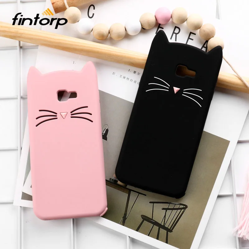 

Case For Samsung Galaxy A50 A70 A30 A20 M10 M30 Cases 3D Soft Cat Silicone Cover for Samsung A7 A6 A8 J6 J4 Plus 2018 Bumper