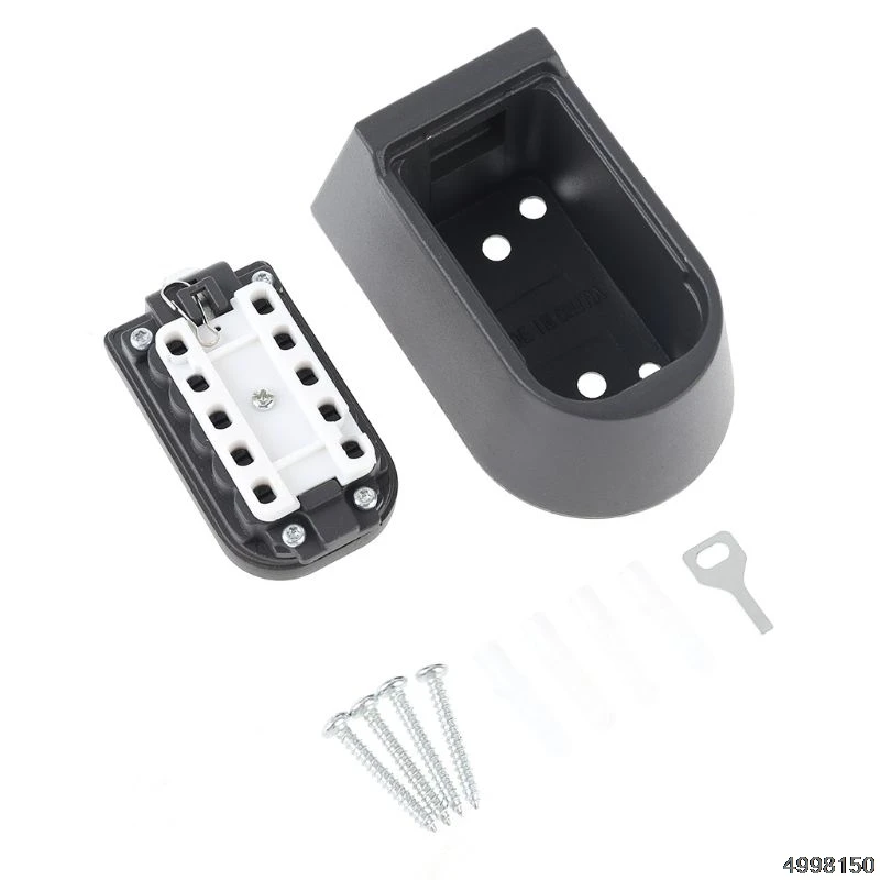 

Outdoor Wall Mount Spare Key Safe Storage Box Waterproof Push Button Lock Holder