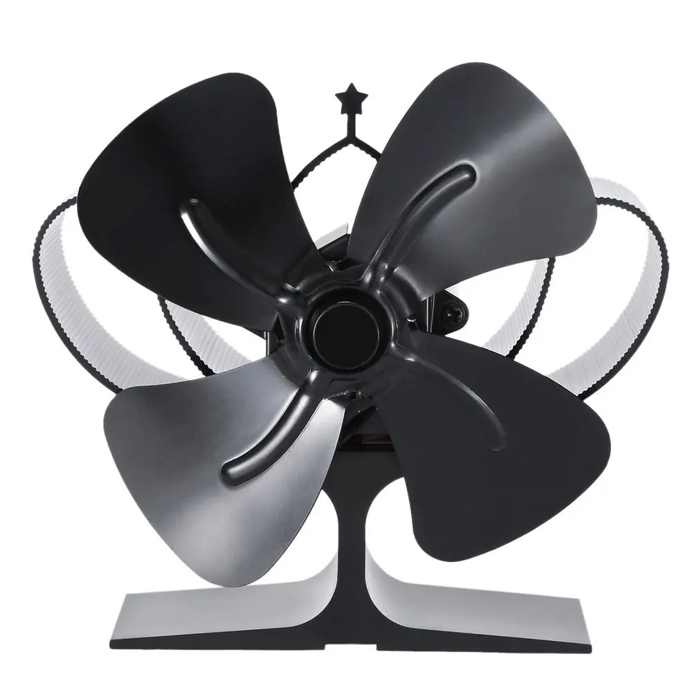 Blade Haard Fan Rustig Veilige Warmte Kachel Fan Aluminiumlegering Haard Verwarming Systems & Parts| - AliExpress