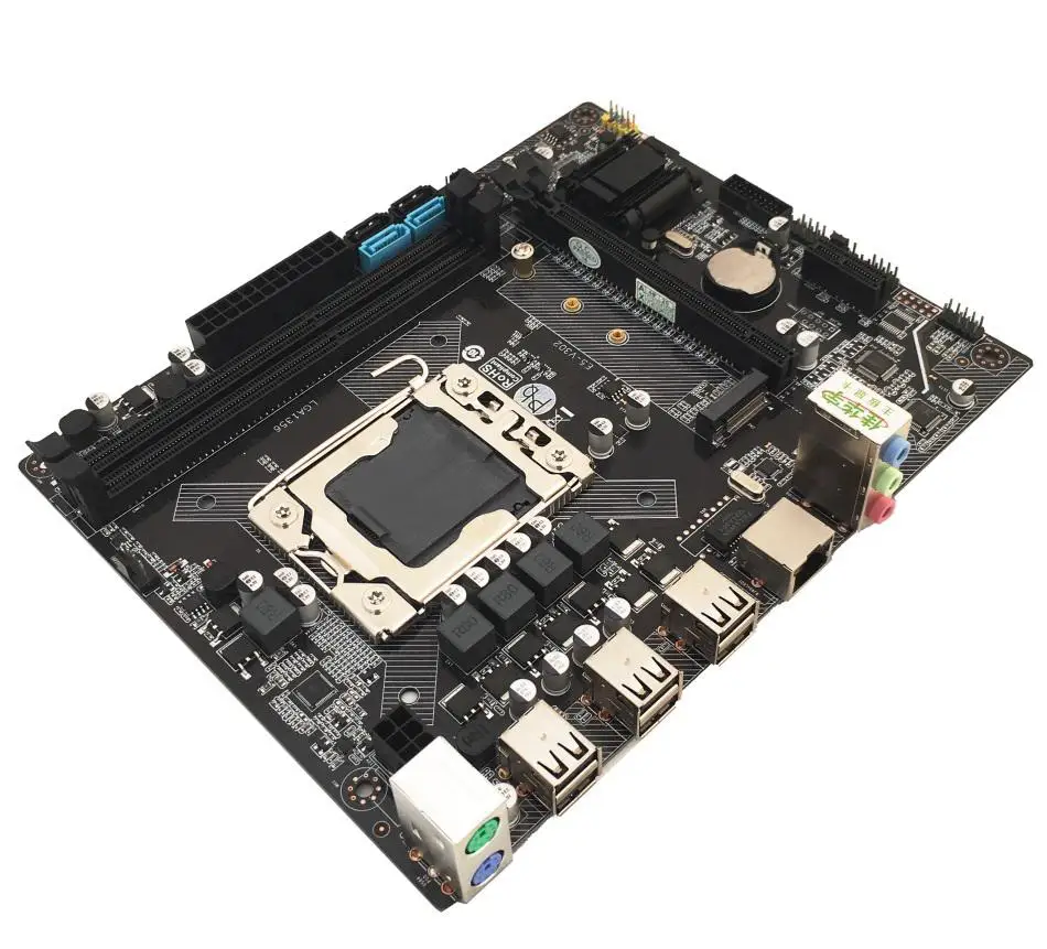 X79 мб разъем LGA1356 E5-2430 Процессор HM65 Чипсет DDR3 памяти RJ45 LAN Порты и разъёмы M.2 SATA3.0 USB3.0 Интерфейс