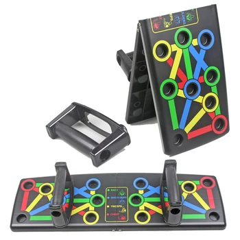 

Foldable Push Up Board Multifunctional Body Comprehensive Exercise Stands Slimming For GYM Training Drop Shipping Body Training