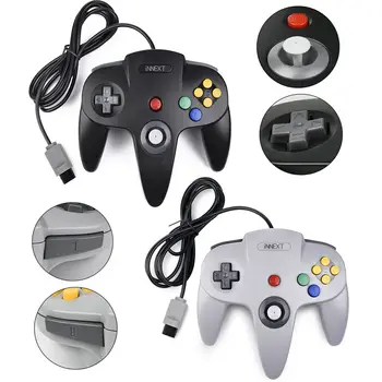 

N64 Controller Joystick Gamepad Long Wired For Nintendo N64 64 Console Games Wired Controller Gamepad Classic Game Controlle