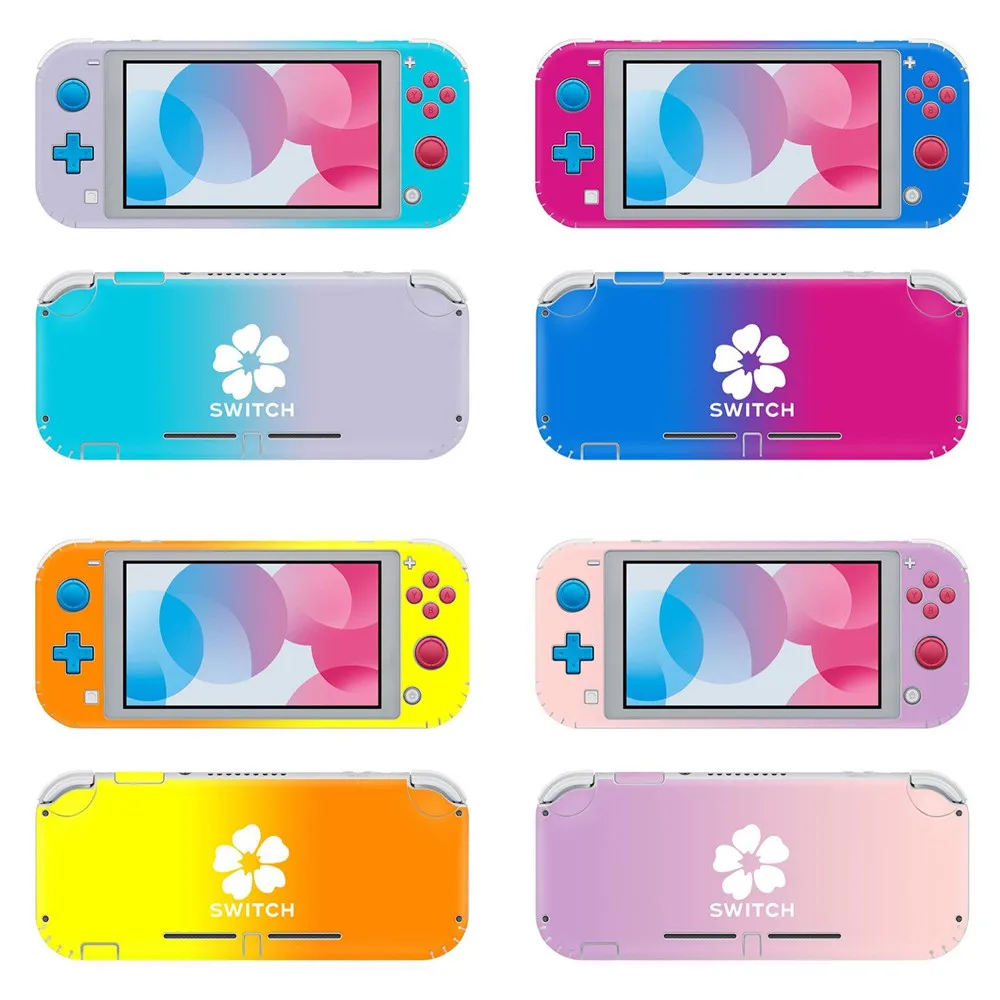 Наклейки для Nintendo Switch Lite виниловые наклейки полный набор кожа мультфильм NS