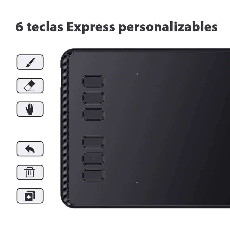 Günstig HUION H640P 6 Zoll Digitalen Stift Tablet Grafik Zeichnung Tabletten 8192 Druck Ebenen Passive Stift mit Batterie freies für OSU Spiel