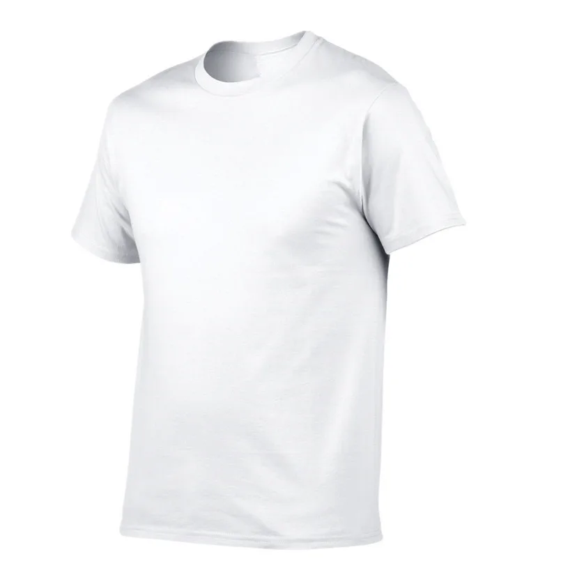 

2019 Summer New High quality men T shirt casual short sleeve o-neck 100% cotton t-shirt men brand white black tee shirt XS-XXL