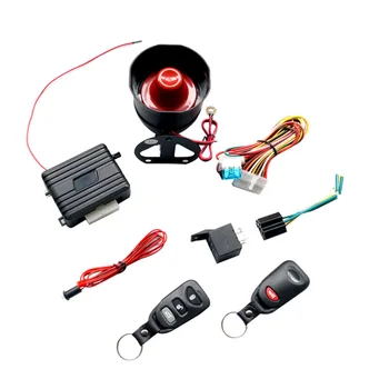 

Sound Light Car Alarm System Key chain Anti-theft System One-way Car security System Special for Middle East Users