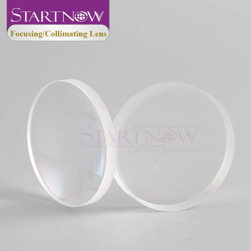 Startnow 1 шт. DNE Плавленый диоксид кремния Лазерная Фокусирующая линза D30 34 36 38 41 5 42 50