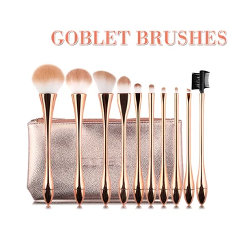 

10pcs/set Make Up Brushes Makeup Brush Powder Blush blusher Basic Products Eyeshadow Eyeliner Eyelash Blending brush
