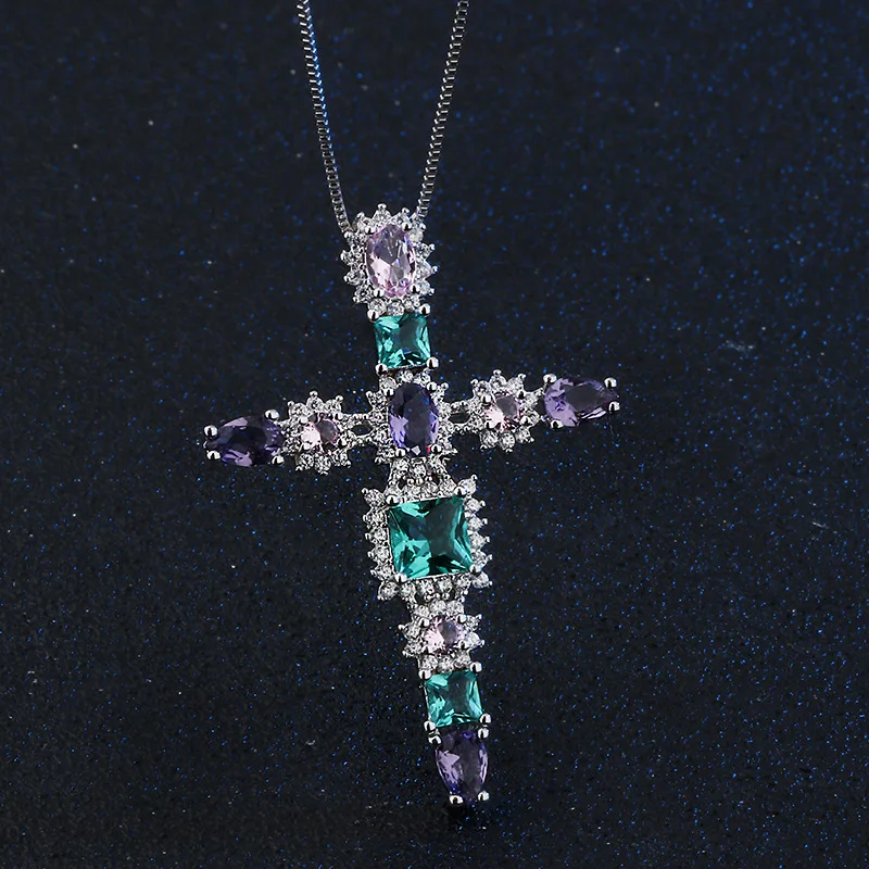 cross pendant necklace (2)