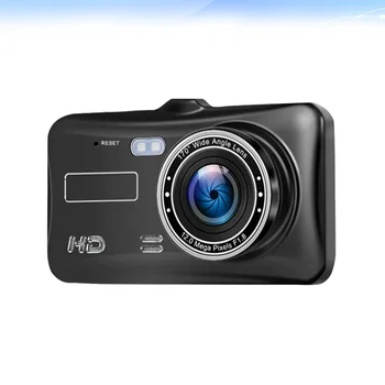 

1 Pc Car Recorder Touch Screen Dual Camera Wide Angle 4 Inch 1080P Backup Camera for Auto Car Vehicle Motor