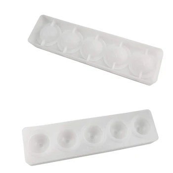 

2 Inch Resin Mold Large Ball Orb Sphere Silicone Mold Resin Jewelry Making Tools