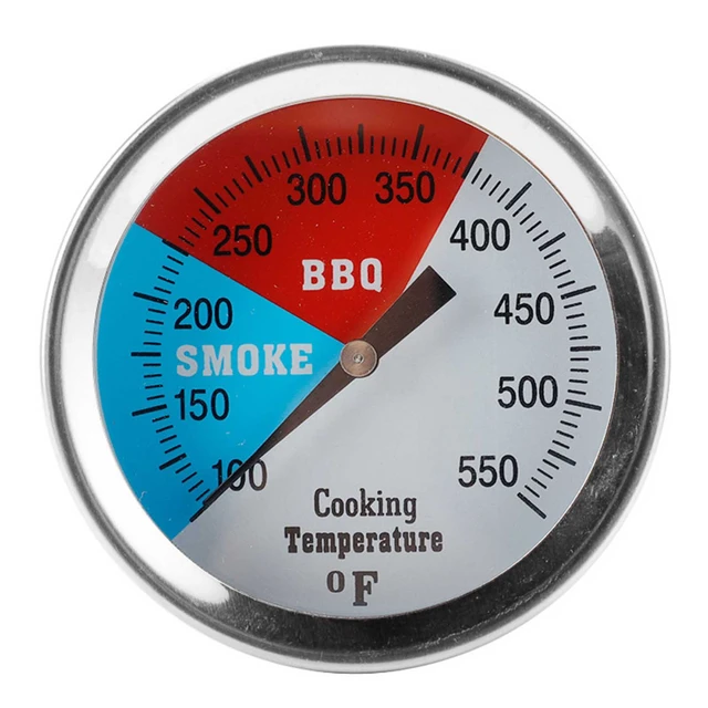 Temperature Thermometer Gauge Barbecue BBQ Grill Smoker Pit Thermostat BBQ