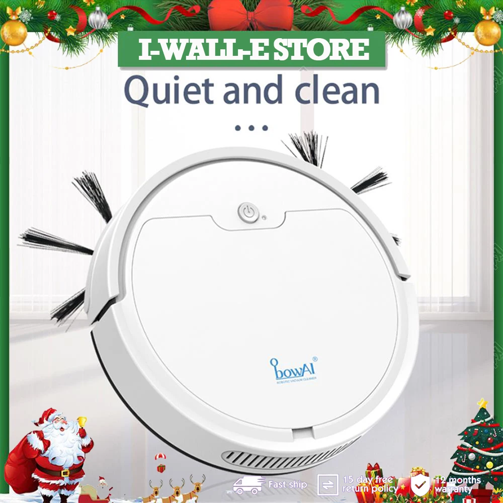 Robot Vacuum cleaner Bluetooth&APP control 24hr appointment 2000Pa anticollision 6.8 slim body Pet Hair Carpet Floor