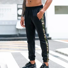 Спортивные штаны для мужчин, спортивные штаны для бега, спортивные штаны для мужчин, спортивные штаны для футбола, тренировочные штаны для мужчин, бегунов, камуфляжные штаны с боковыми полосками