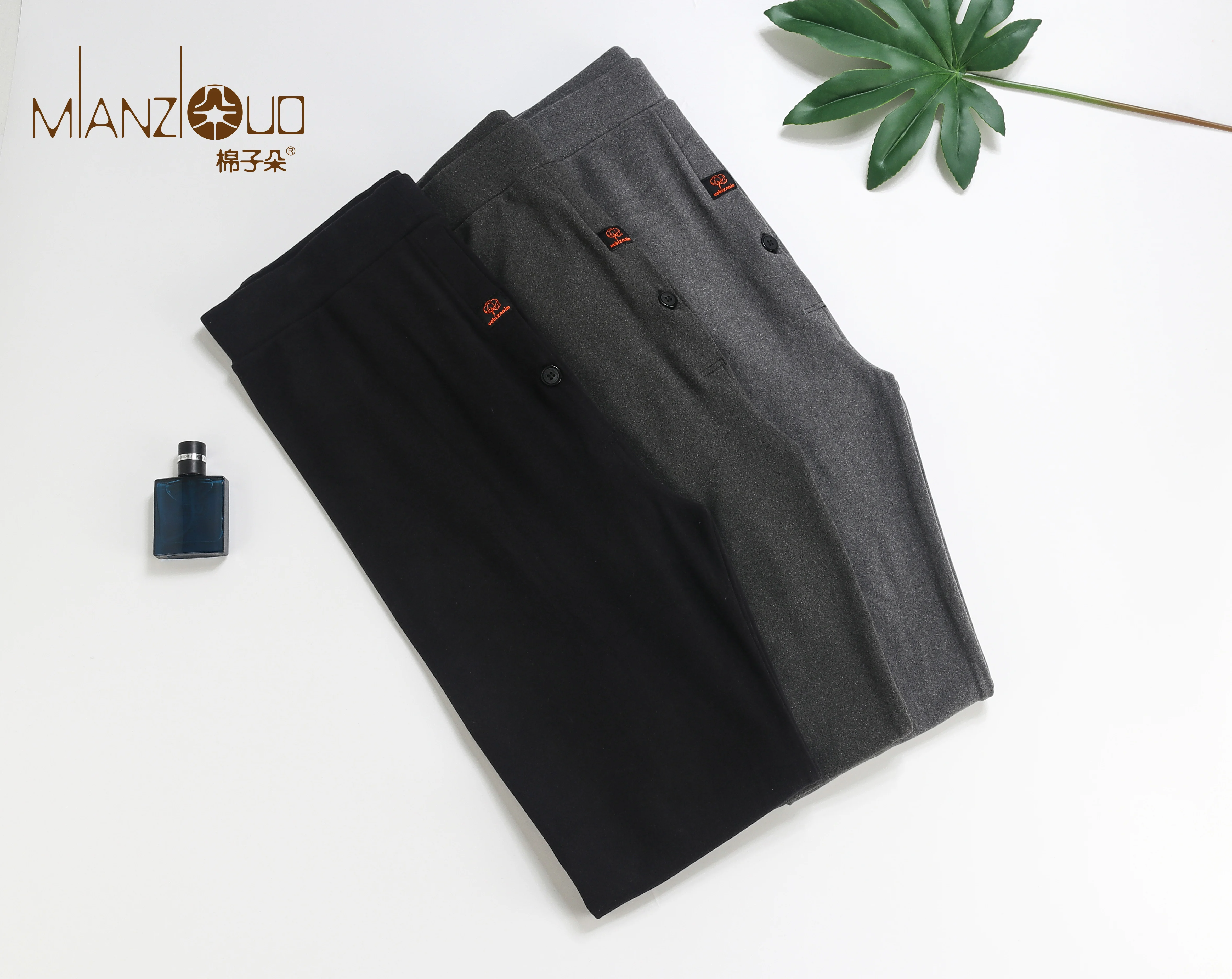 

2019 New Design Autumn And Winter Men's Warm Underpants High Elastic Close Fitting Three Colours Hot Leggings