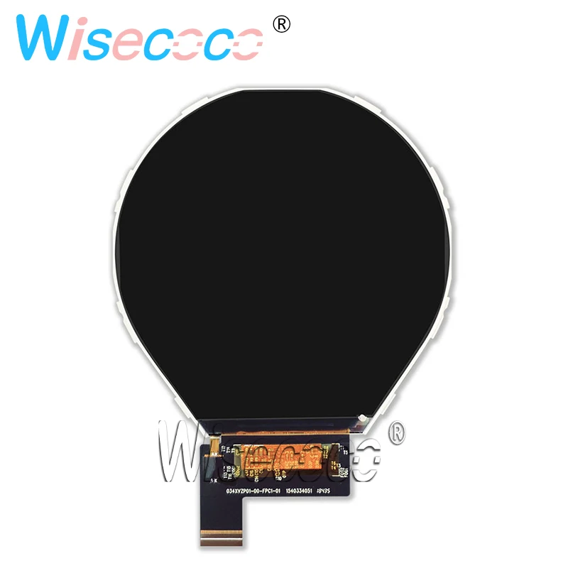 tm034xvzp01 controlador placa de acionamento industrial display redondo