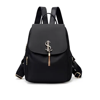 

2020 Women new Backpack Female backpacks Vintage Oxford School Double Shoulder cute Bags Large Capacity School Bag for Girls