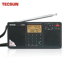 Tecsun PL-398MP DSP Digital FM/MW/LW Radio de onda corta con ETM ATS DSP Dual receptor MP3 jugador