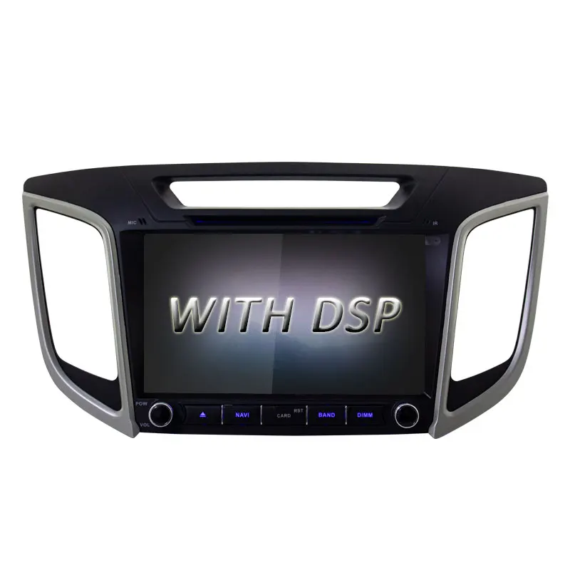 WITH DSP LJDA 9 дюймов Android 9,0 Автомобильный мультимедийный плеер для HYUNDAI IX25 CRETA gps Навигация стерео 2 Din автомагнитола 4G+ 64G DSP Восьмиядерный - Цвет: WITH DSP