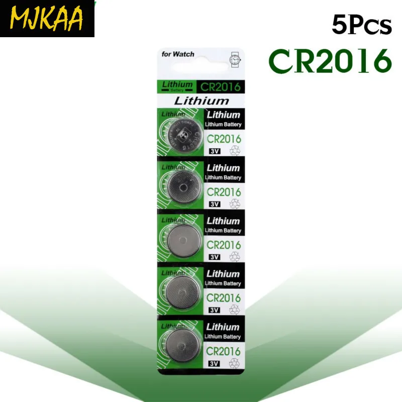 CR2016 5 ⑤ упак. кнопочные батареи LM2016 BR2016 DL2016 ячейка монета литиевая батарея 3В CR 2016