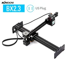 KKMOON 20W High Speed Mini pulpit grawer laserowy przenośny DIY Laser frez grawerski drukarka do drewna skóra