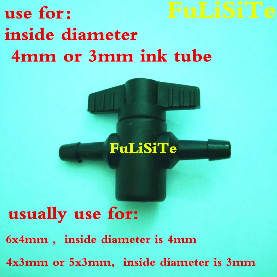 

УФ-чернила для цифрового принтера, переключатель, эко-сольвентные чернила, наружный чернильный переключатель для 4x3 мм, 5x3 мм, 6x4 мм, трубчатый переключатель