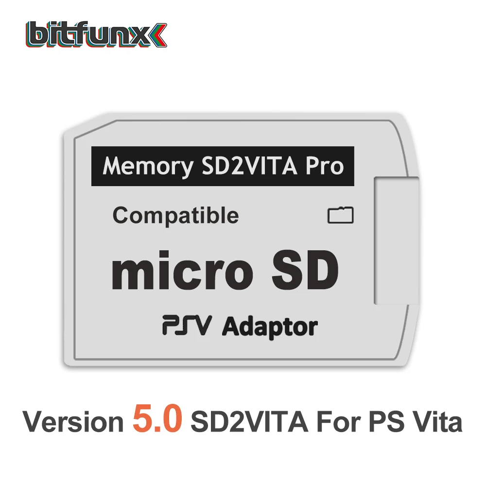 Psvita V5.0 Scheda Di Gioco Psv 1000/2000 Adattatore Sd2Vita Per Ps Vita Memory Tf Card 3.60 System Sd Micro Sd Card