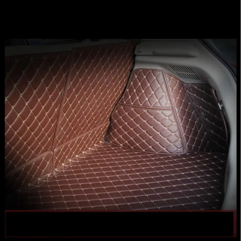 for Leather Car Trunk Mat Cargo Liner Nissan Tiida 2016 2017 2018 2019 Pulsar C13 Rug Carpet Interior Accessories | Автомобили и