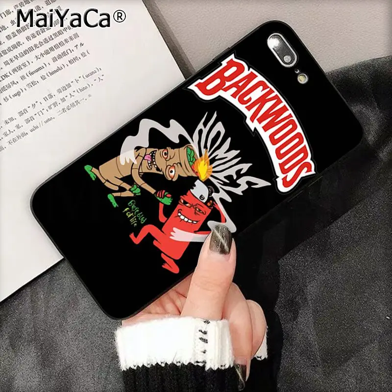 Casecentro Backwoods Rick And Morty Phone Case Casecentro Rick And