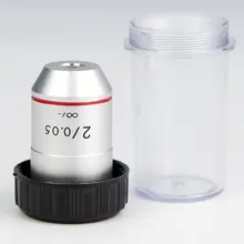 195 Биологический микроскоп ахроматический объектив бесконечности 1x 2x