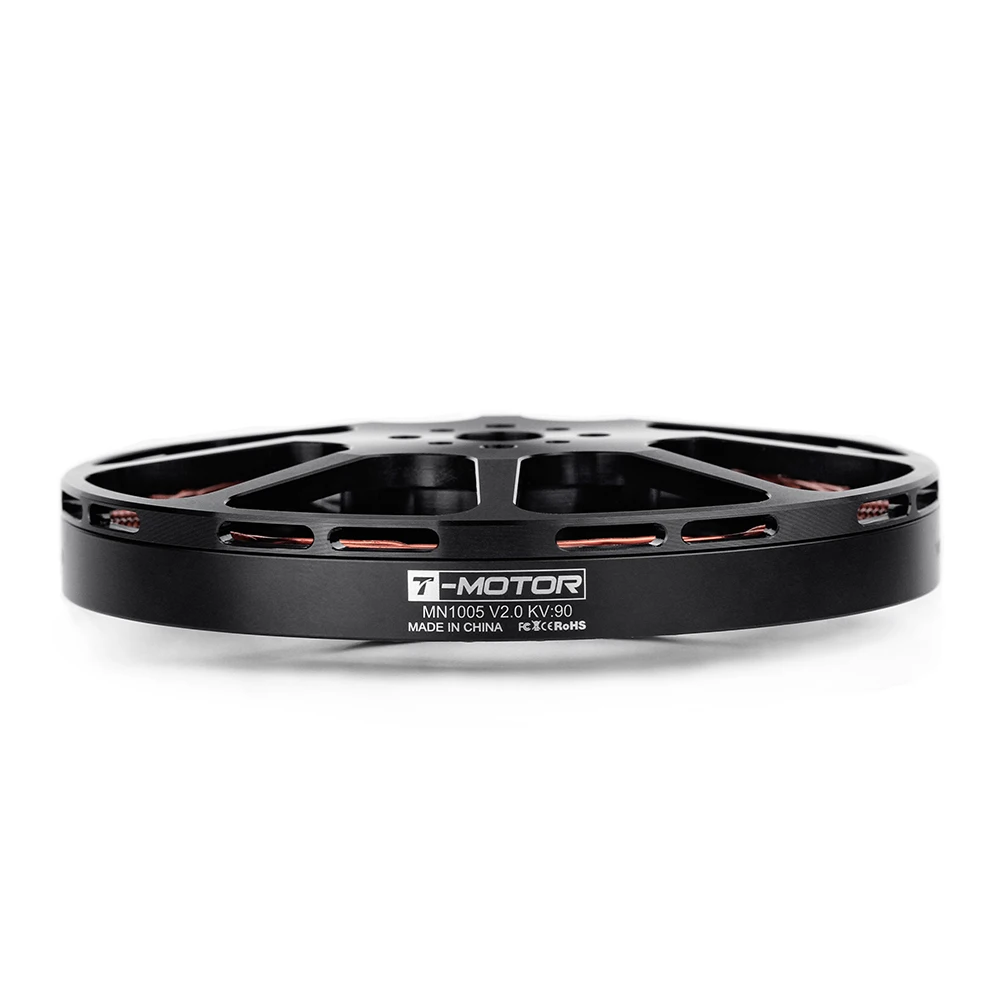 T-MOTOR MN1005 V2.0 KV90 Ultralight aircraft engine big thrust Antigravity 1005 V2.0 Brushless motor 11.5g/W at 3kg thumbnail 2