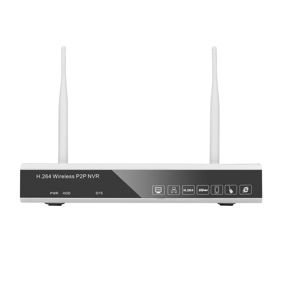 4CH NVR+ 4 камеры s Беспроводной NVR комплект системы видеонаблюдения 2MP 1080P wifi CCTV для камеры наблюдения монитор видеонаблюдения