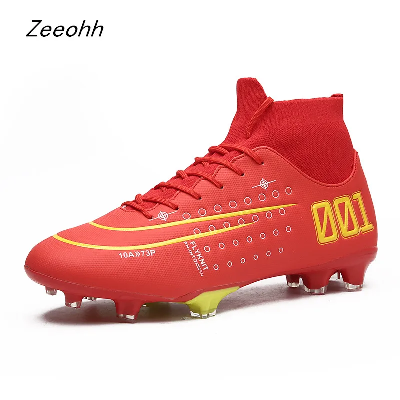 

Soccer Boots Indoor Turf Futsal Sneakers TF & Long Spikes Men Shoes Soccer Cleats Original Football Sports Shoes Chuteira