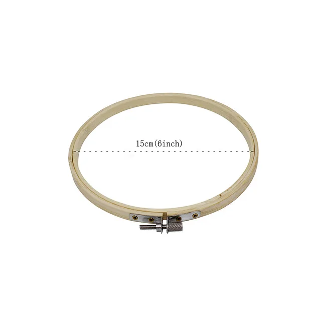10pcs/set 8-30cm Wooden Embroidery Hoops Frame Set Bamboo Embroidery Hoop Rings for DIY Cross Stitch Needle Craft Tool