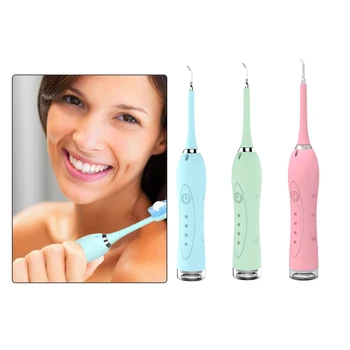 

Electric Sonic Dental Scaler Tooth Calculus Remover Tooth Stains Tartar Tool Dentist Whiten Teeth Health Hygiene with brush