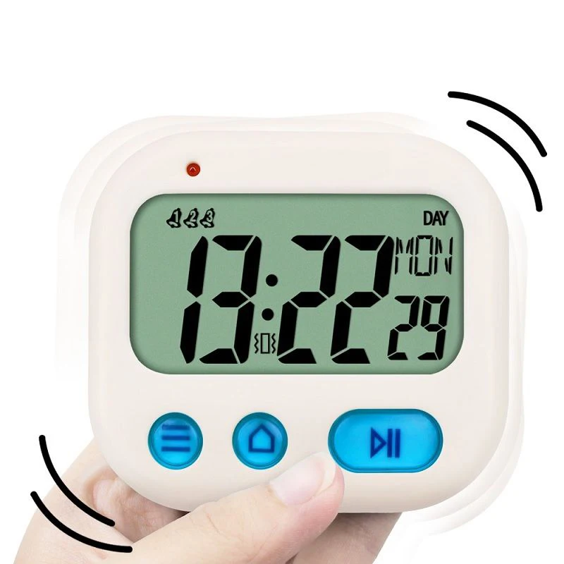 

TXL student alarm clock, countdown, stopwatch, vibrate or ringing, mini travel clock, pocket clock, small clock