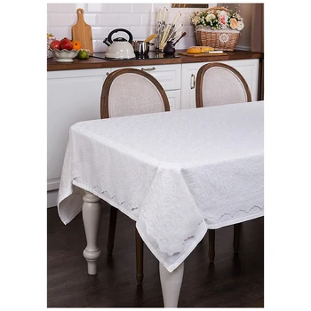 

Set of Tablecloths and Naperon Champagne 160 * 220 cm