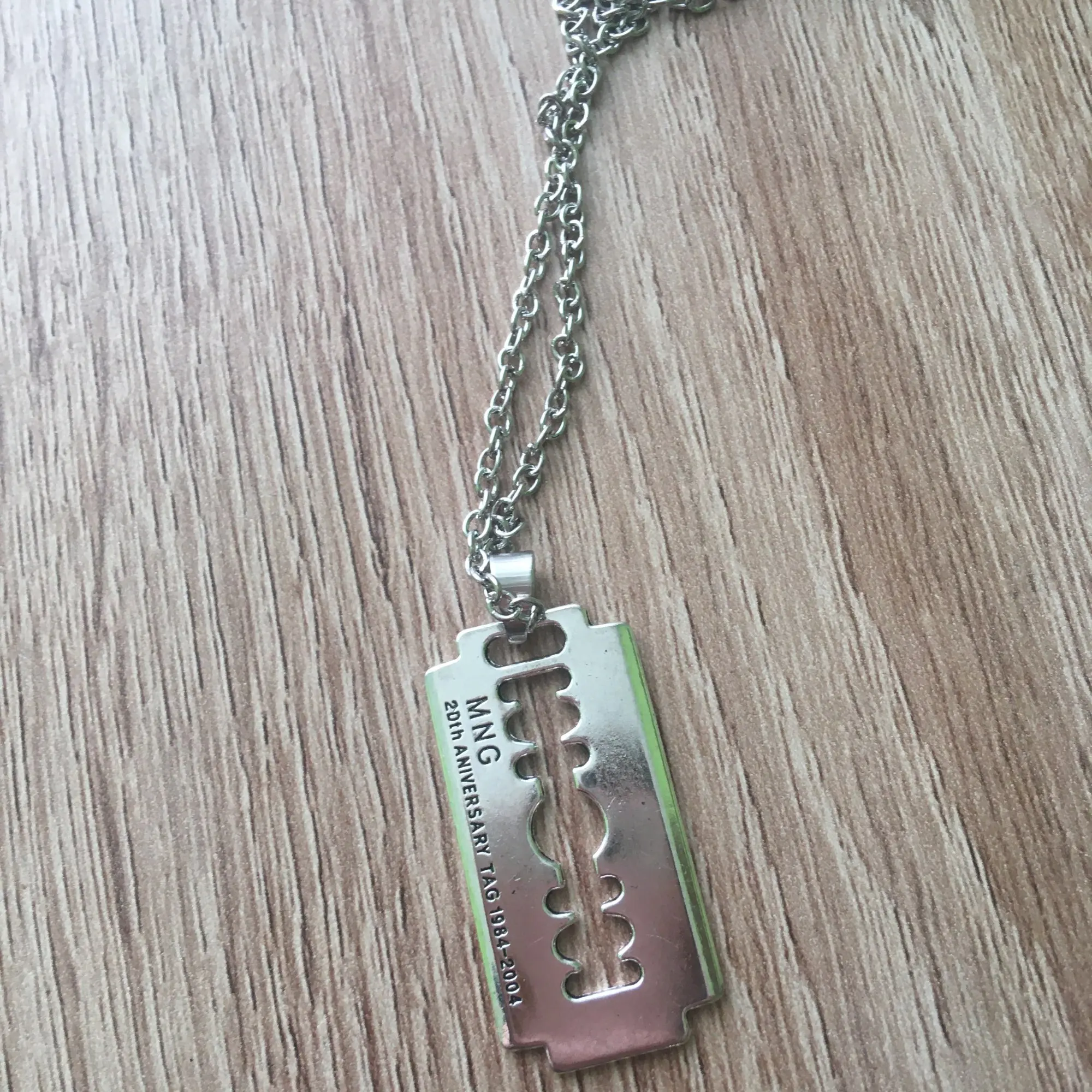 Razor Blade Necklace Boho Rockabilly Pendant Gothic Steampunk Goth Punk Necklaces New Fashion Vintage Jewelry Women Men Collar | Украшения
