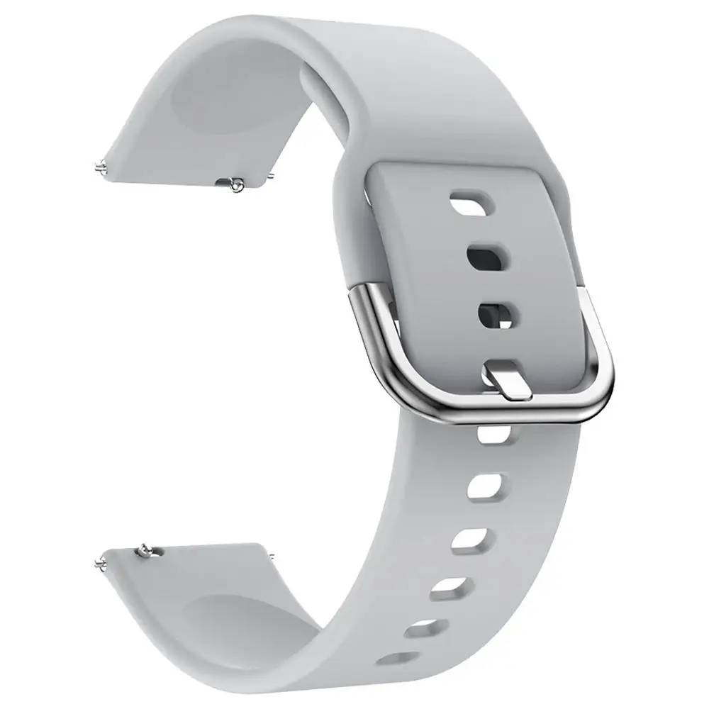Сменный силиконовый ремешок для смарт-часов, сменный Браслет Для XIAOMI Huami Amazfit GTS Smartwatch - Цвет: Gray
