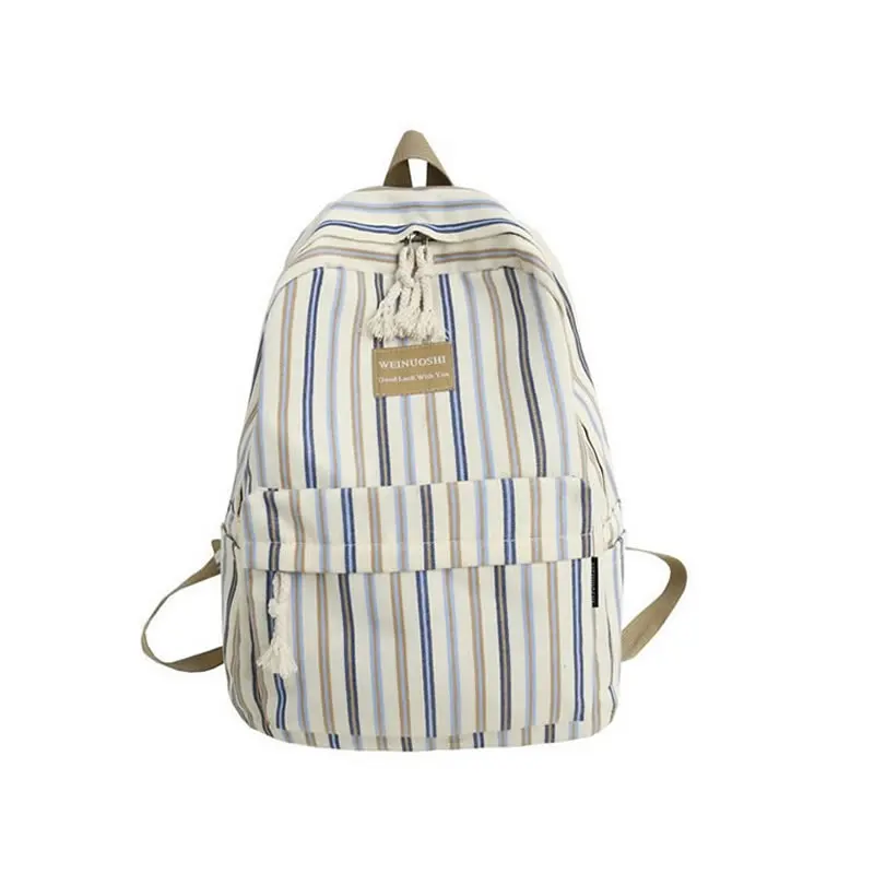 

Ladies Leisure Travel Bag Backpack Large Capacity Student Backpack Fashion New Women Canvas Backpack