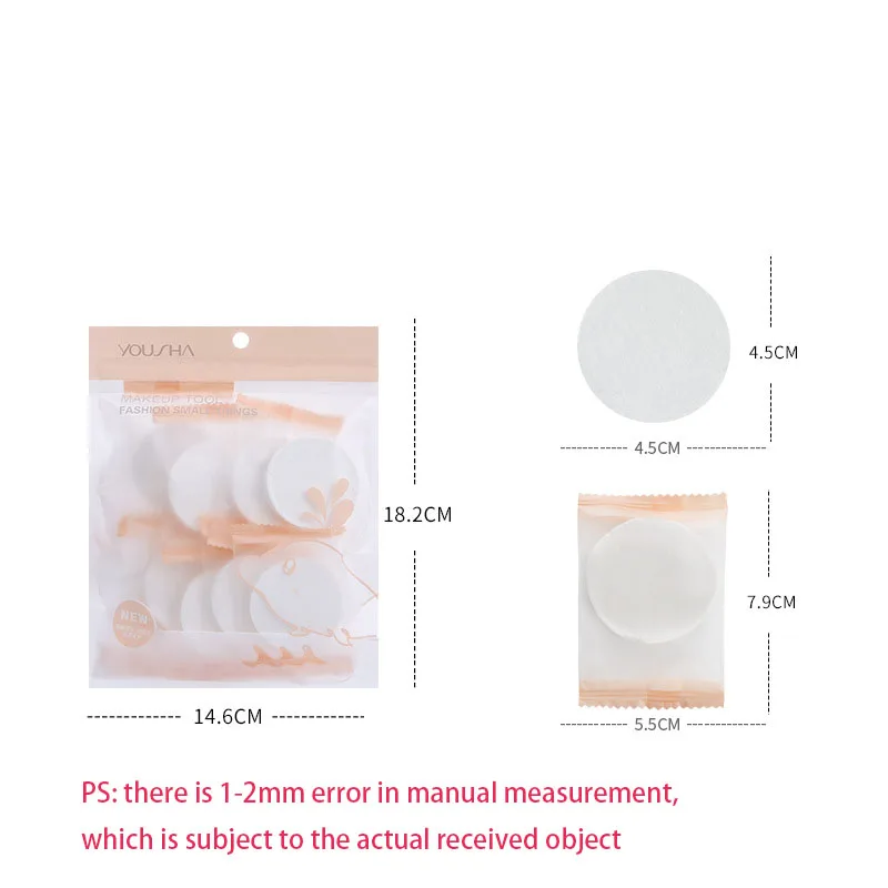 Disposable 10 Pack / Bag Compressed Facial Towel Thickened Portable Travel Candy Towel Non Woven Face Cleaning Beauty Tool