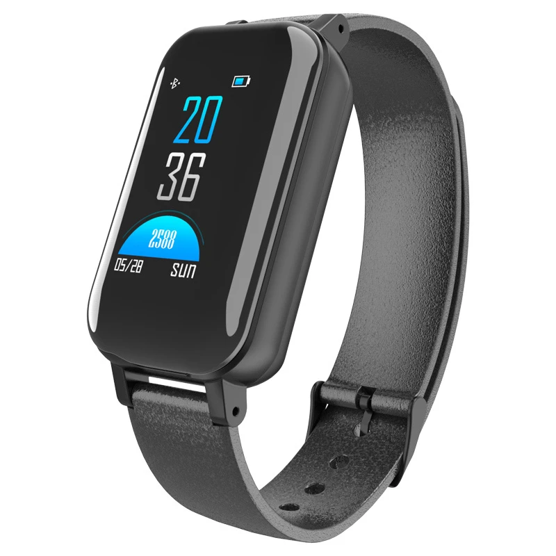 

T89 Smart Bracelet Bluetooth Headphone Multi-function Smart Wristband for iPhone Xiaomi Sport Bracelet Wireless headset combo