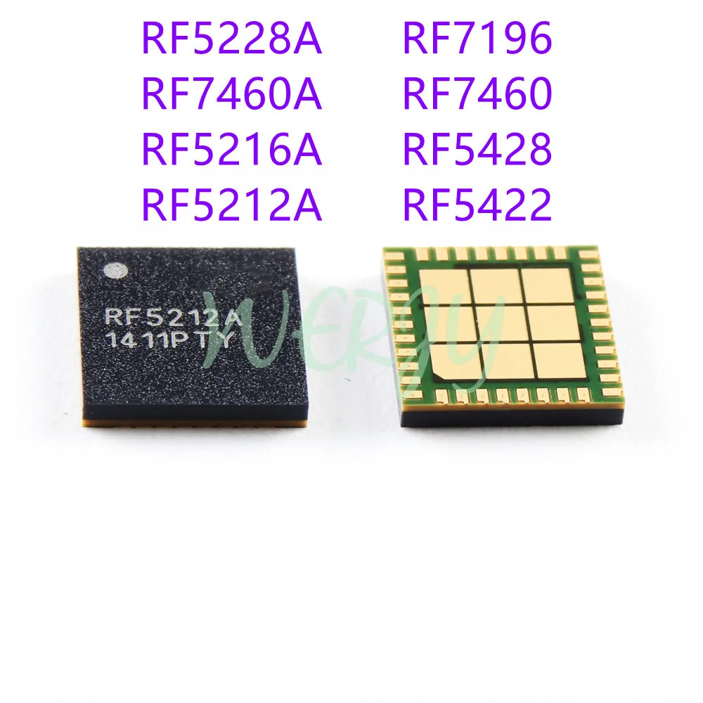 1 шт./лот RF5422 RF5216A RF7460 RF5428 RF5212A RF7460A RF7196 RF5228A усилитель мощности IC | Электронные