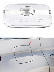 Couvercle de bouchon de réservoir de carburant, cadre décoratif, accessoires extérieurs de voiture chromés pour Skoda kodiaql 2017 2018 2019 