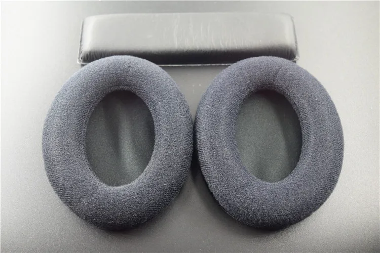 Tiuimk Cuscinetti auricolari di ricambio per cuffie Sennheiser HD 418/419/428/429/439/438/448/449 – morbido, resistente, nero