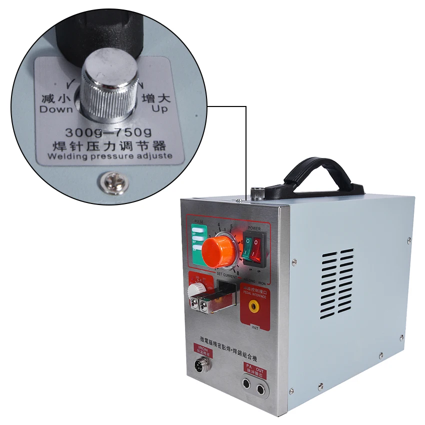 Soudeuse par Points de Batterie à Impulsion avec Affichage LED pour 18650//14500