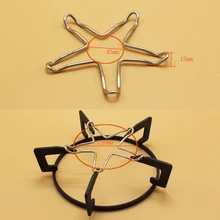 Бытовая газовая плита, небольшой держатель для кастрюли, подставка из нержавеющей стали, универсальная подставка для кастрюль, кухонная газовая плита, аксессуары