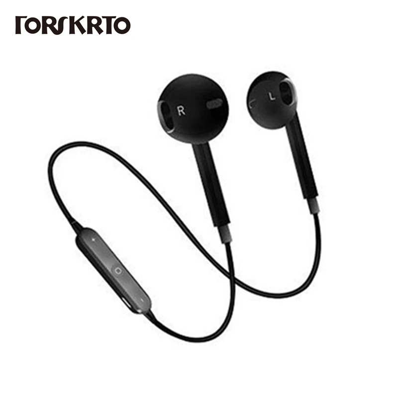 S6 спортивные шейные беспроводные наушники Bluetooth наушники для телефона с микрофоном наушники для iPhone Xiaomi HUawei