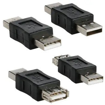 

10pcs OTG 5 pin F/M mini changer adapter converter USB male to female micro USB A6HE