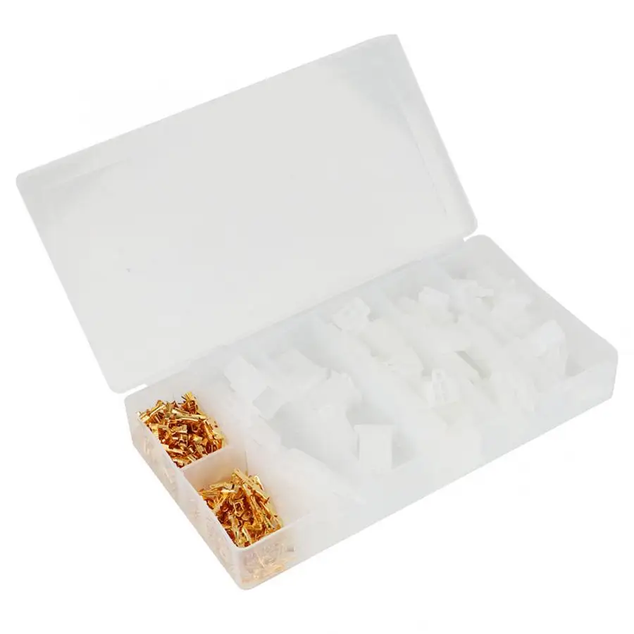 200 шт./кор. 2,8 мм 2/3/4/6 Pin Электрический контактный разъем для провода кабеля автомобиля концевая кабельная муфта